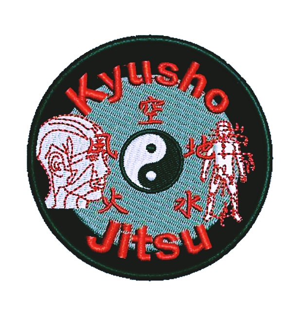 Kyusho Jitsu YinYang Aufnäher / Patch