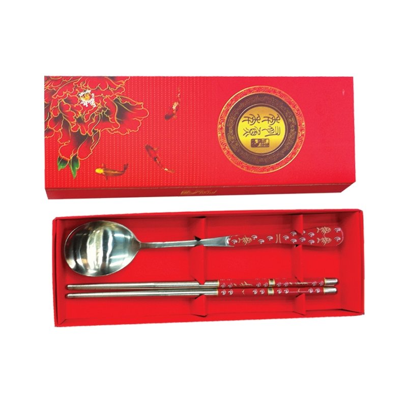 Besteckset Löffel/Stäbchen