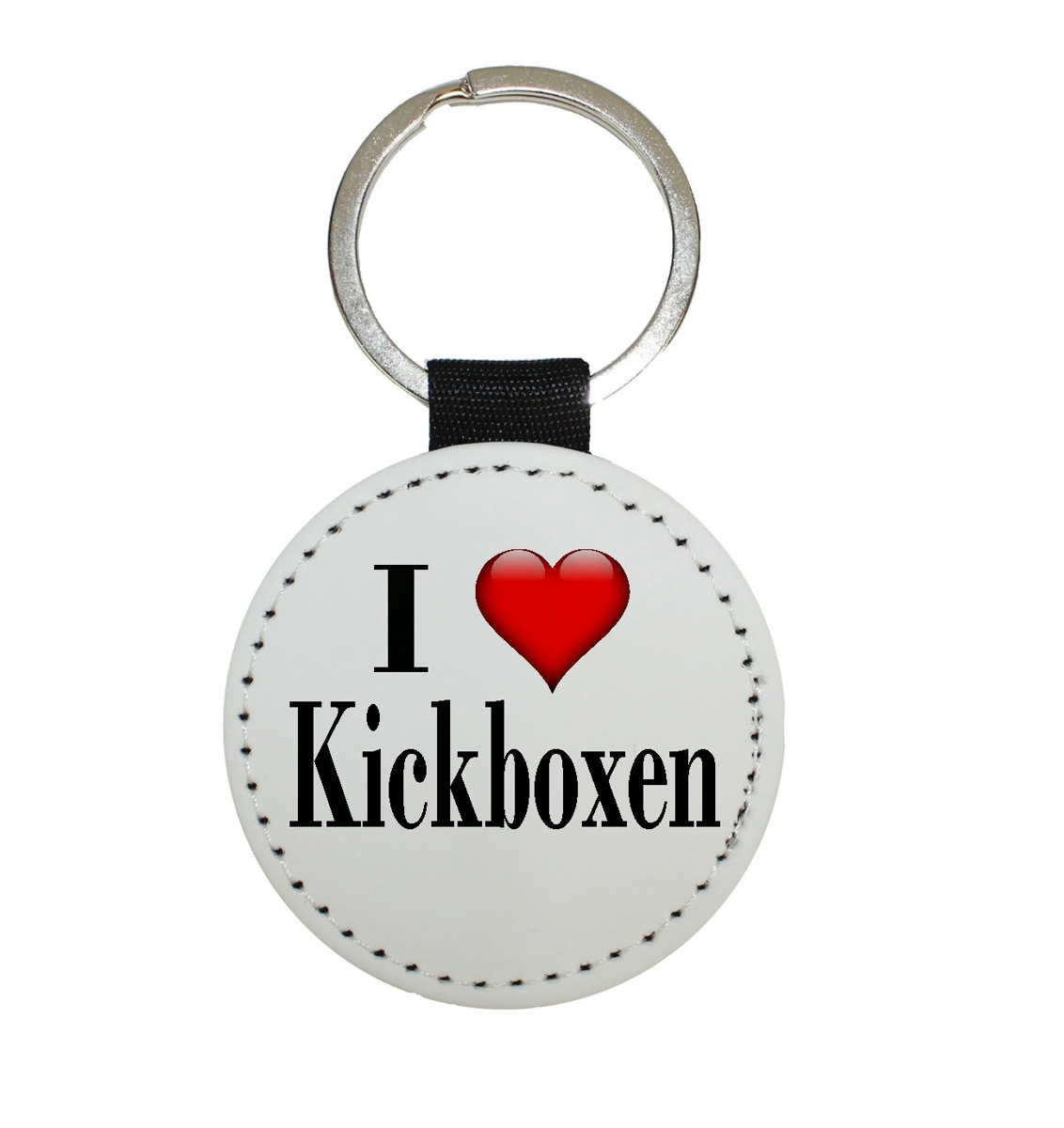 Schlüsselanhänger "I love Kickboxen"