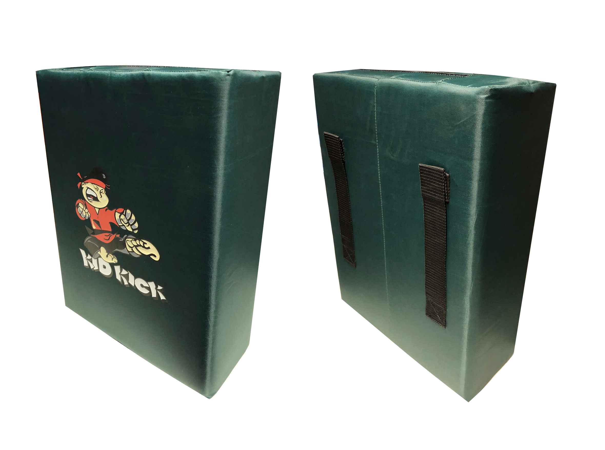 Schlagpolster grün mit Kinder Figur