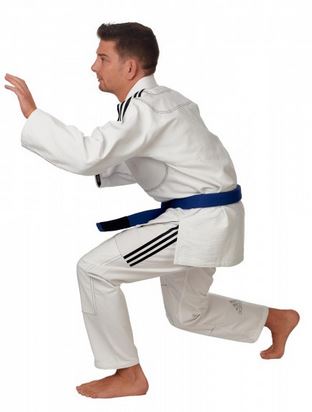 adidas BJJ Anzug "Challenge 2.0" weiß JJ350 A3 = ca. 190 cm