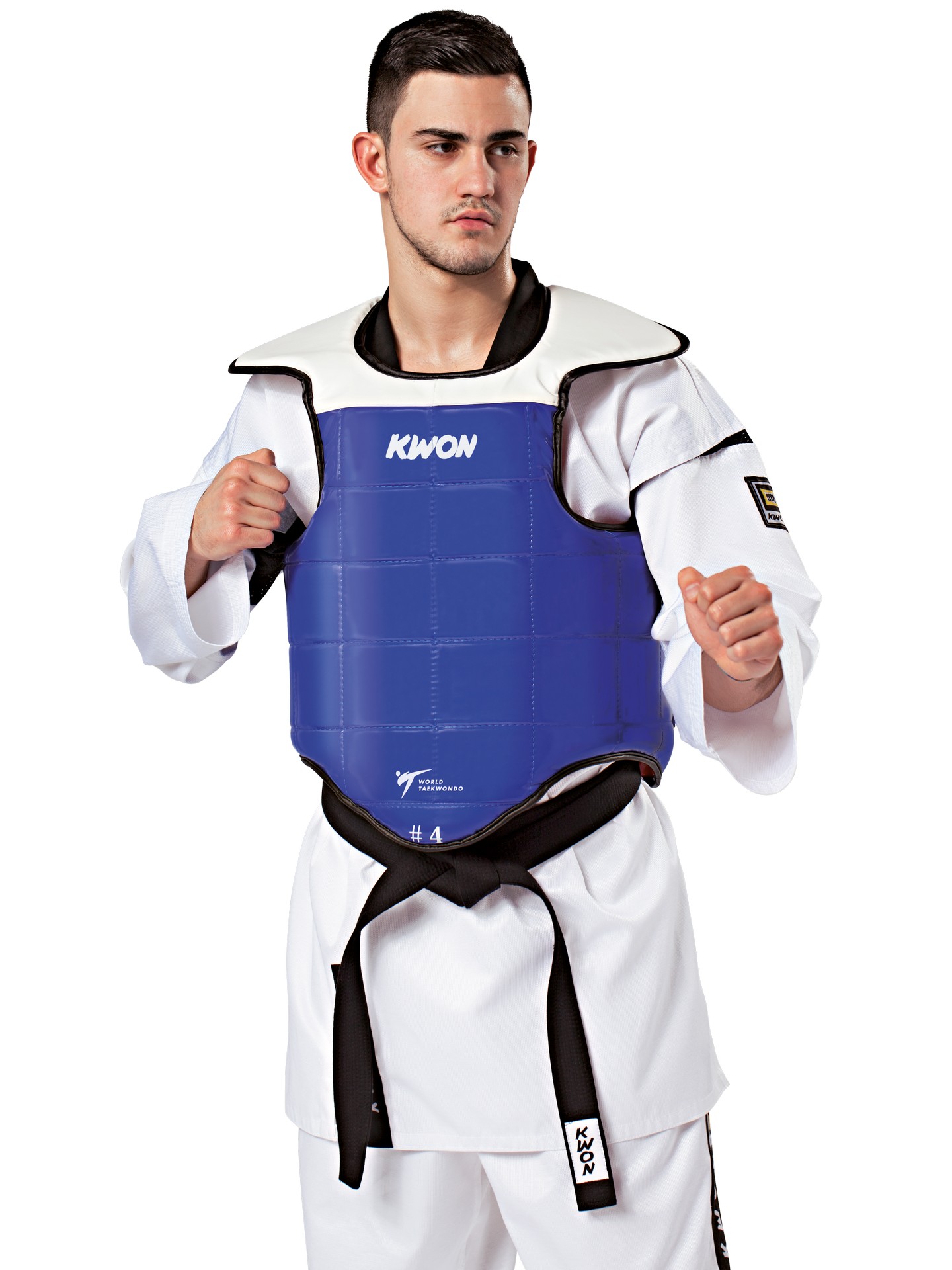 KWON (R) CLUBLINE TKD Kampfweste / Wendeweste rot-blau WT rec.