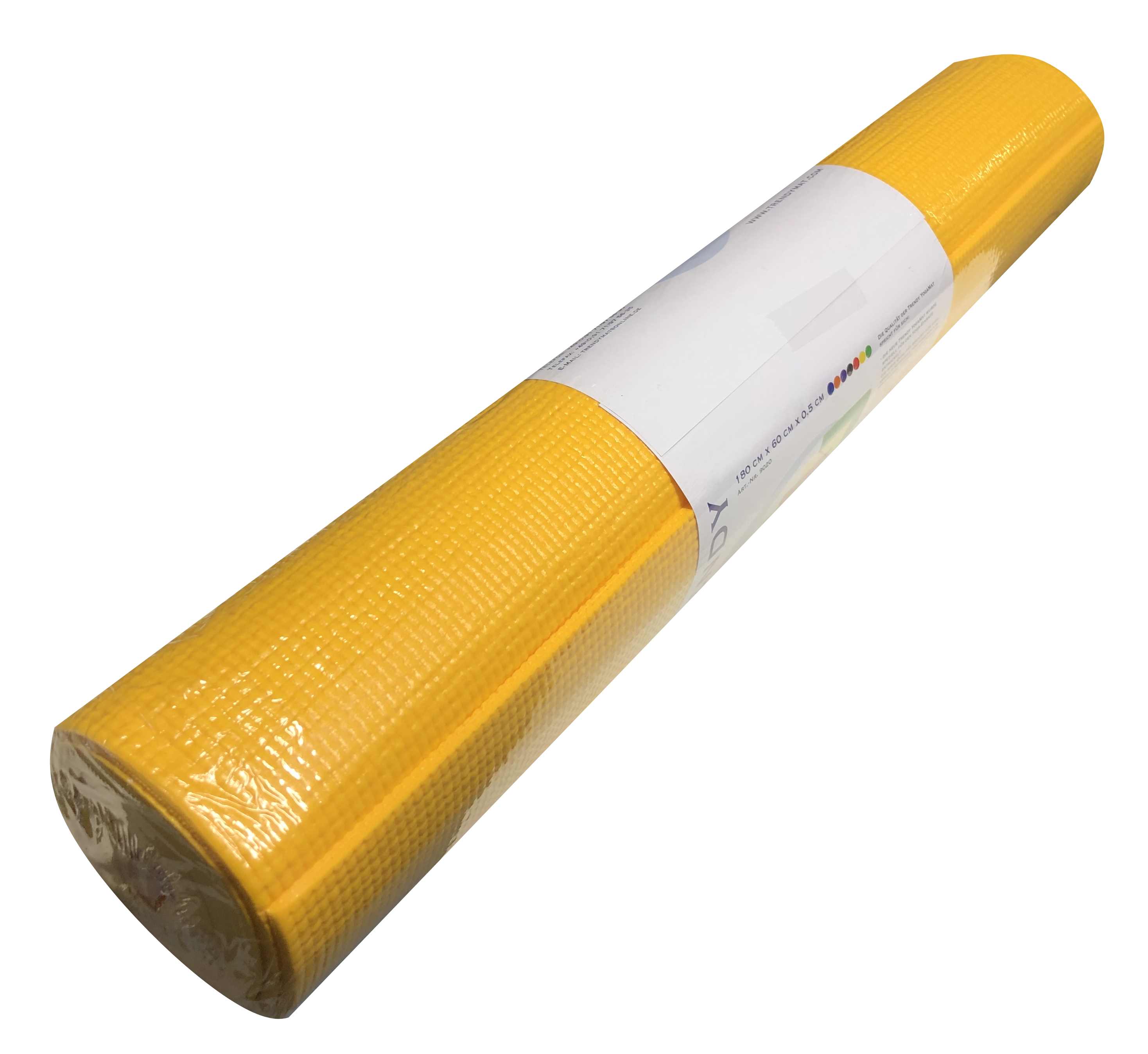 Yogamatte Quality in verschiedene Farben gelb