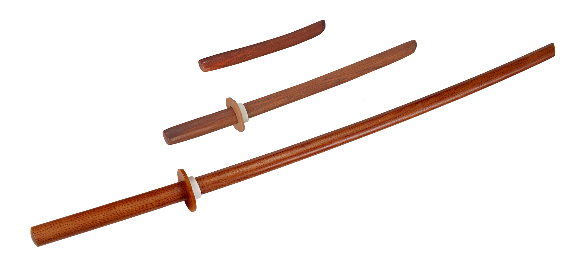 Kobudo-Waffen-Set (Bokken, Shoto, Tanto) Roteiche