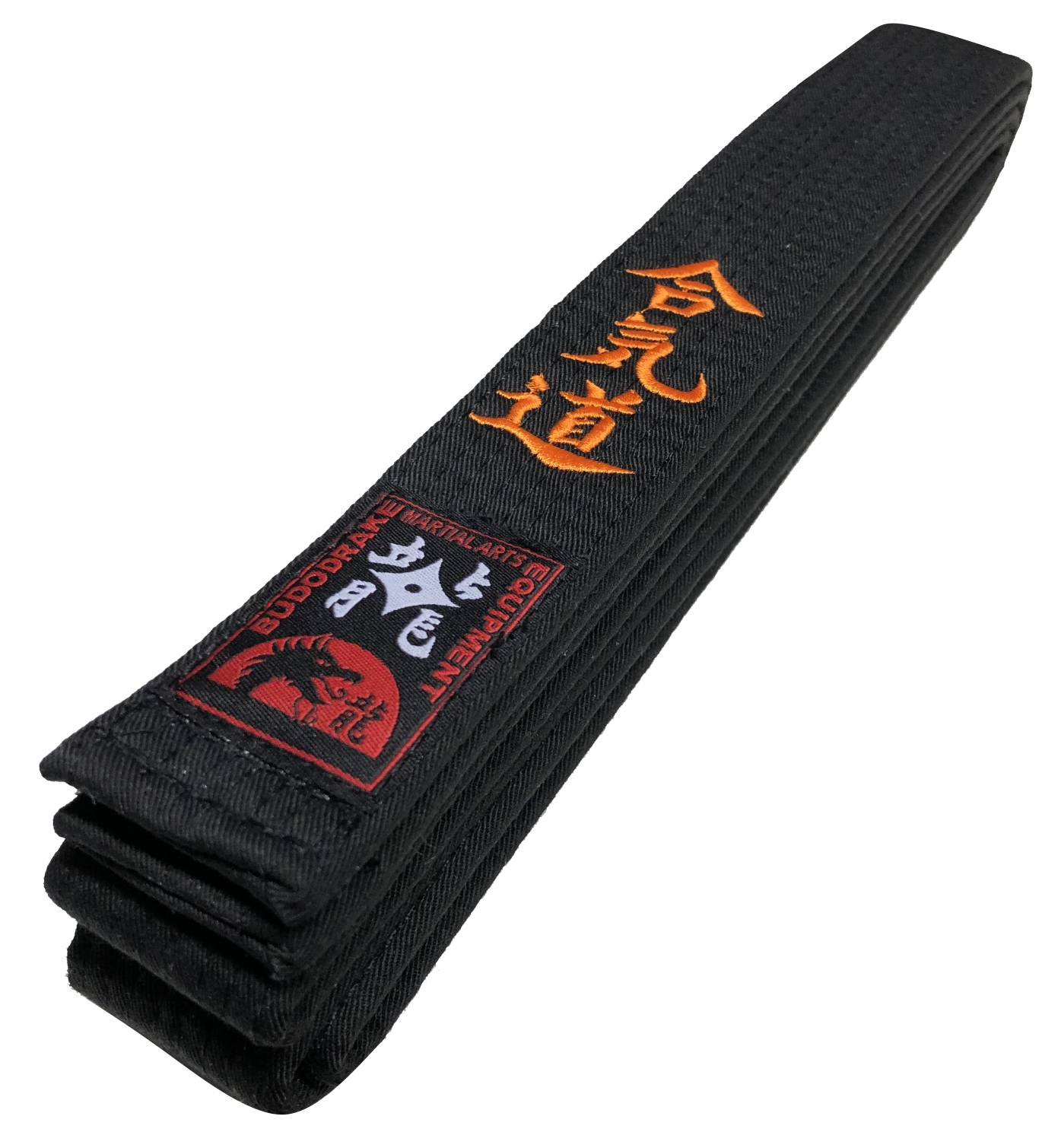 Aikido Dan Gürtel farbig bestickt