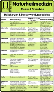 Medizinische Karte A5: Naturheilmedizin 1500