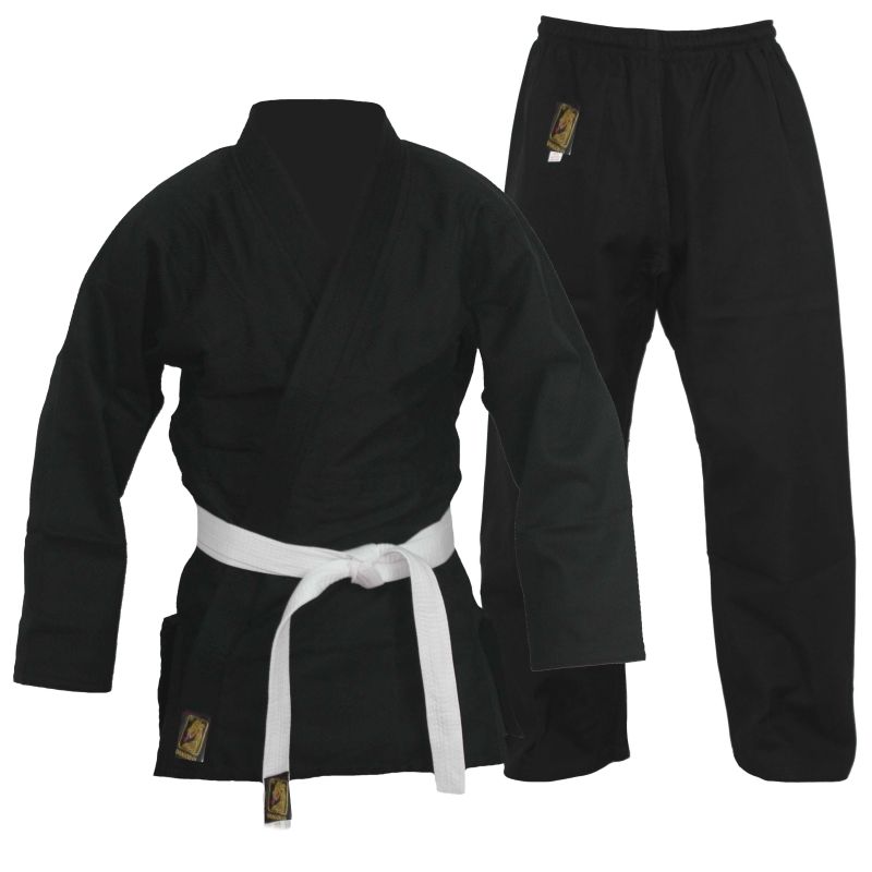 Karateanzug Dragon schwarz 160 (%SALE)
