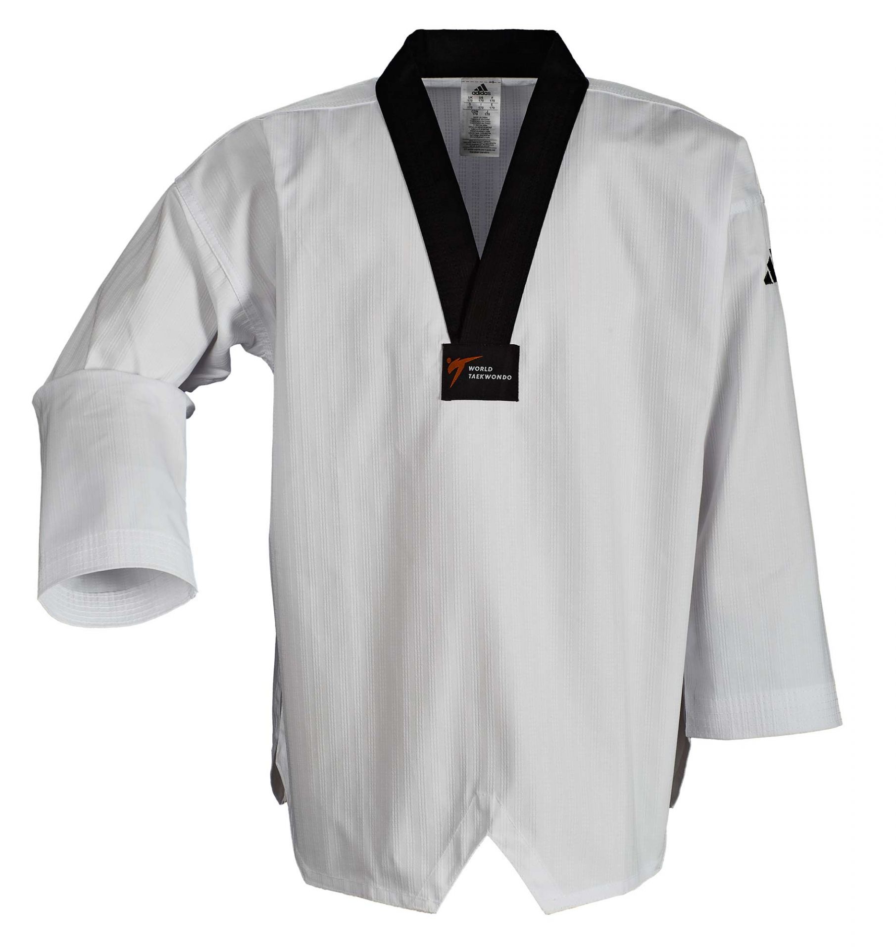 Adidas Taekwondo Anzug ADI Champ II mit schwarzem Revers 210cm