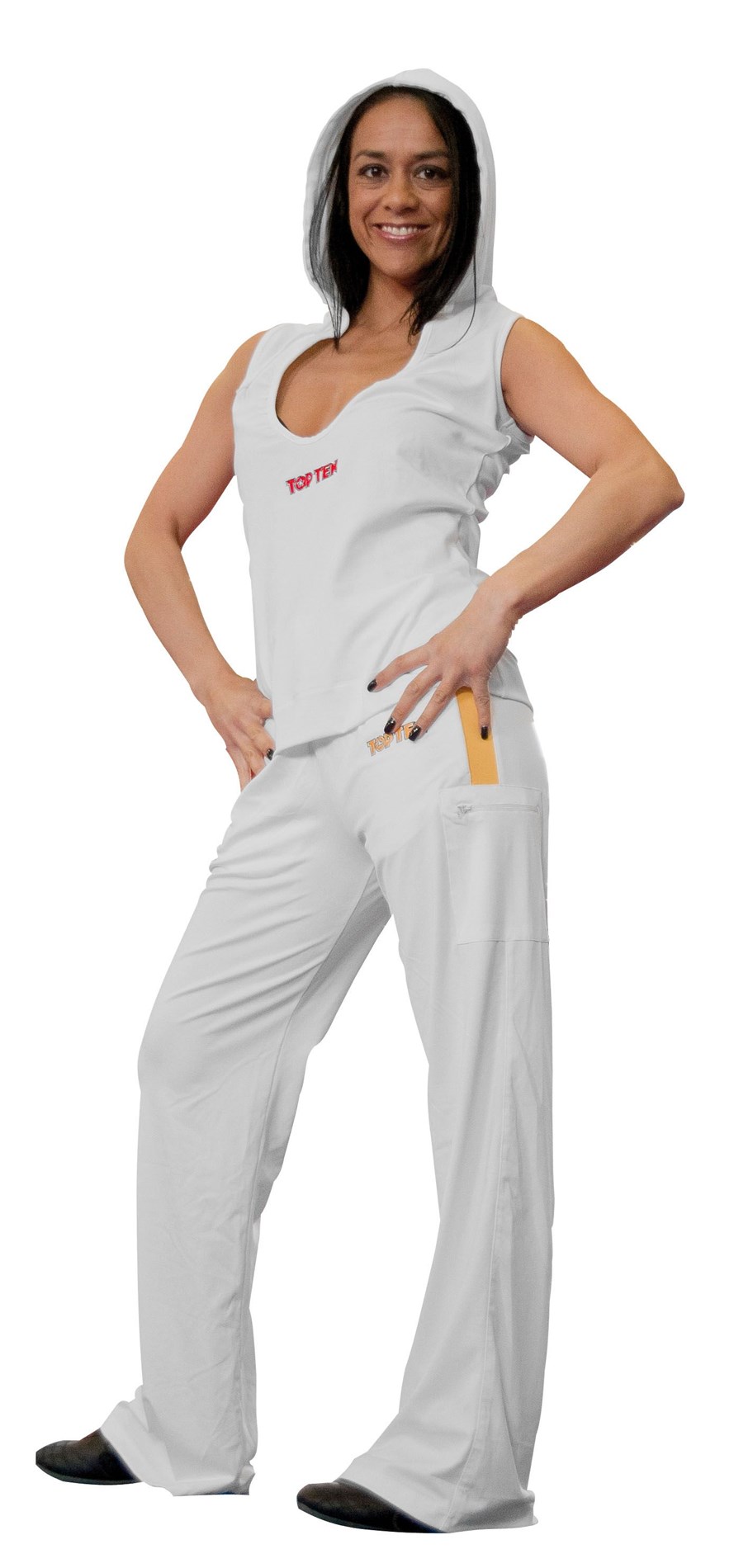 TOP TEN Fitnesshose f Damen TOP TEN weiß