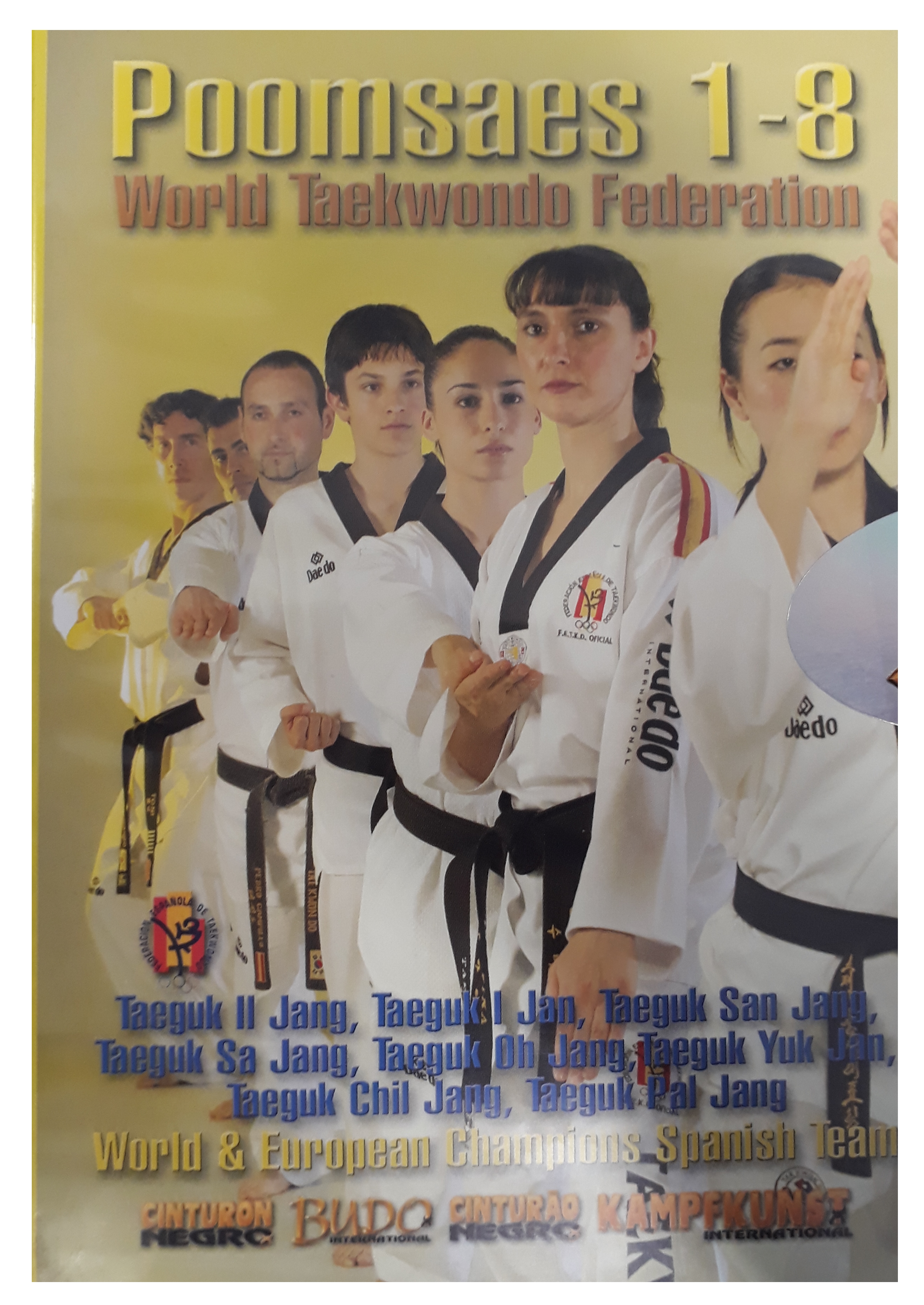 DVD World Taekwondo Federation: Poomsaes 1 - 8