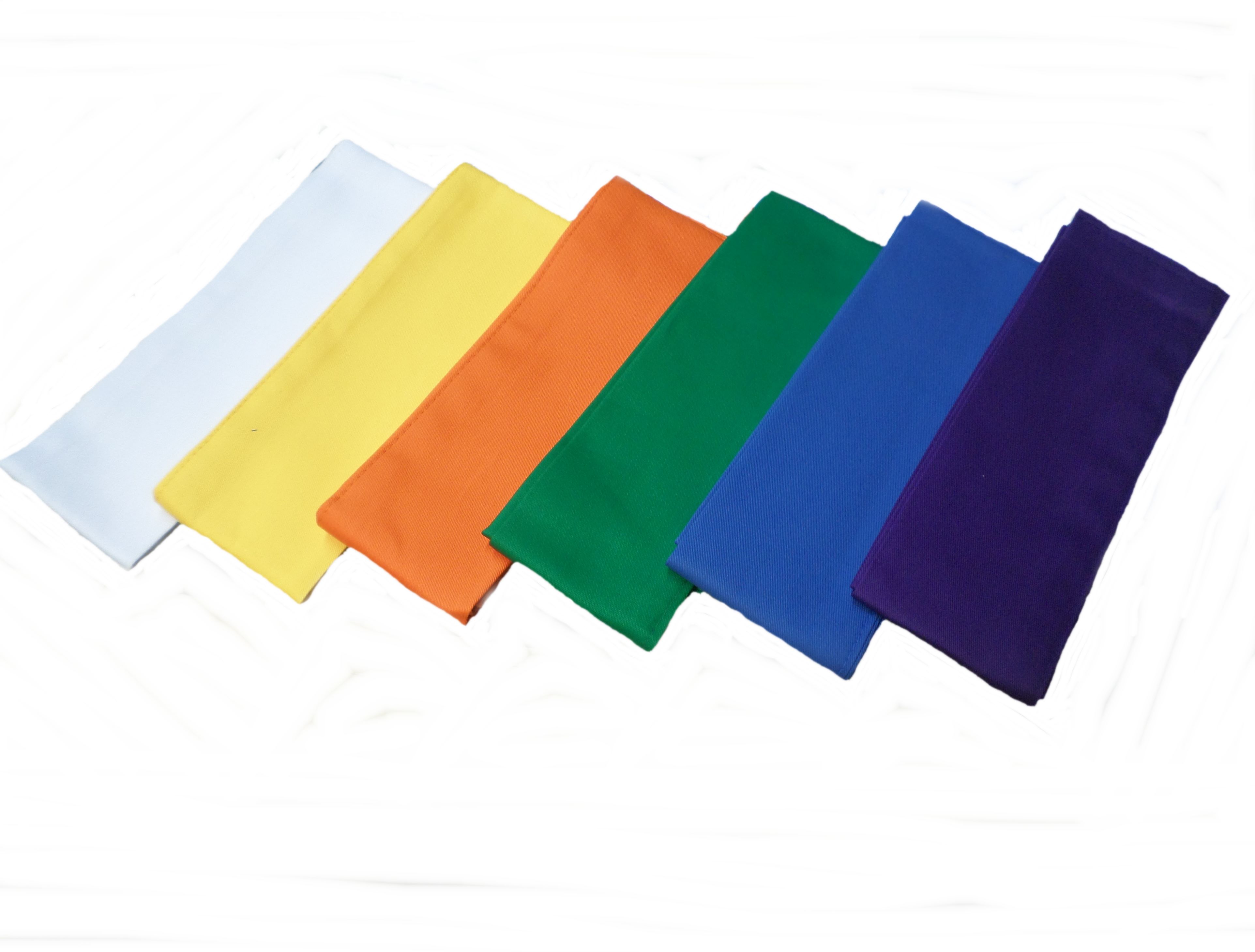 Kinder Schärpe aus Baumwolle einfarbig grau