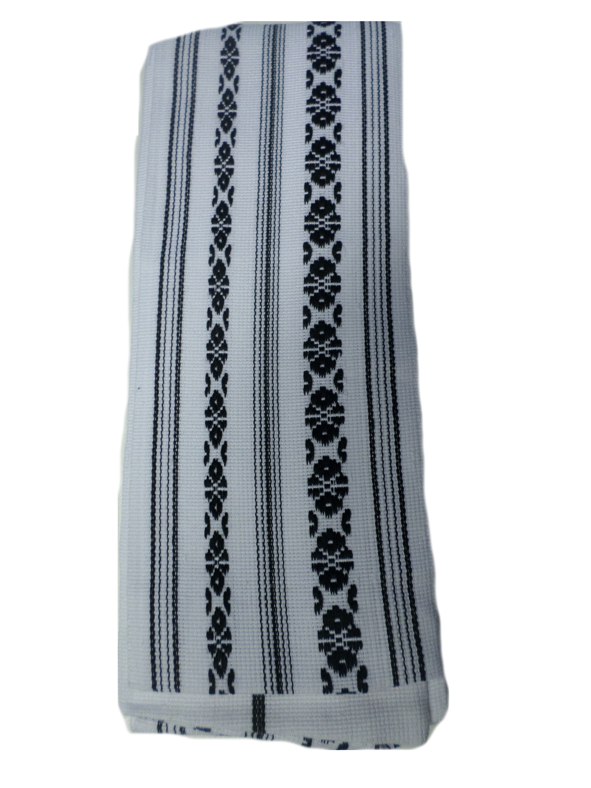 Iaido Obi Kaku-Obi mit Muster weiß