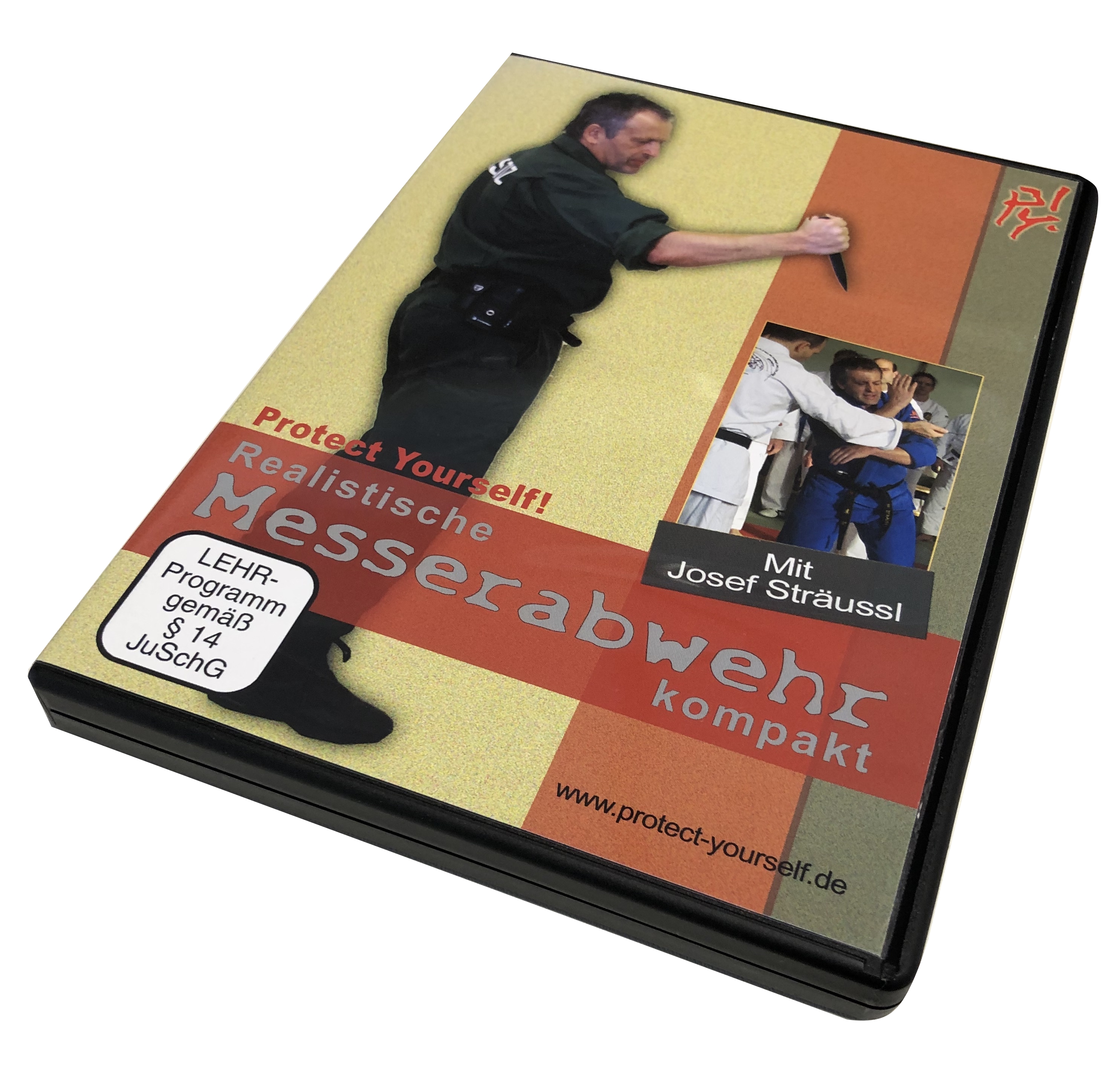 Realistische Messerabwehr kompakt - Sträussl, Josef (DVD)