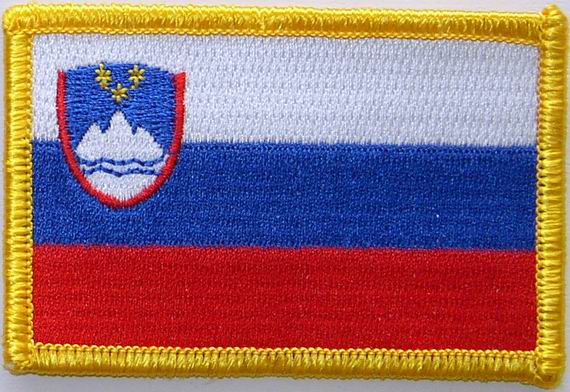 Aufnäher Flagge Slowenien