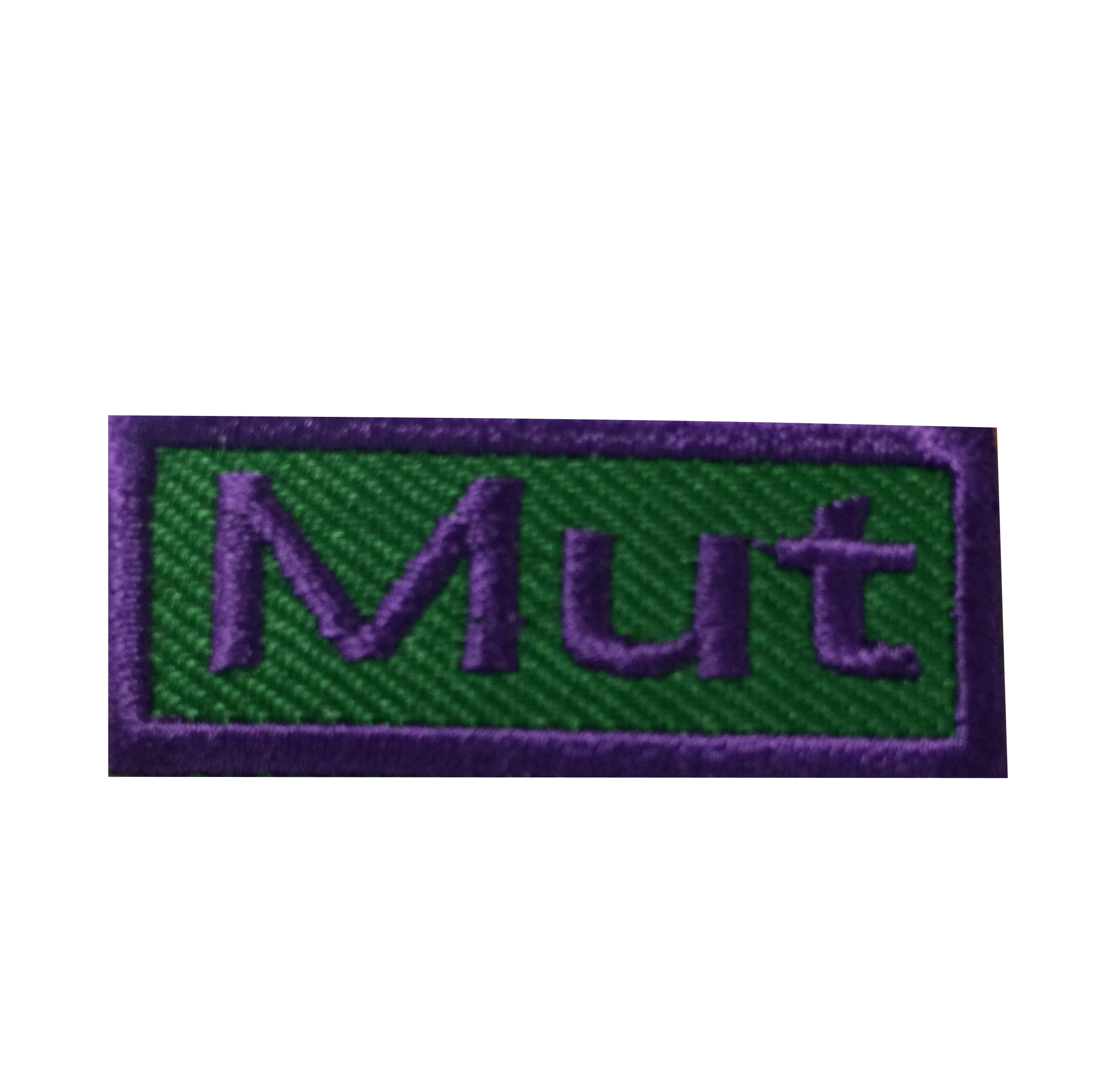 Mut - Anerkennungs-Abzeichen / Skill Patch violett/ grün