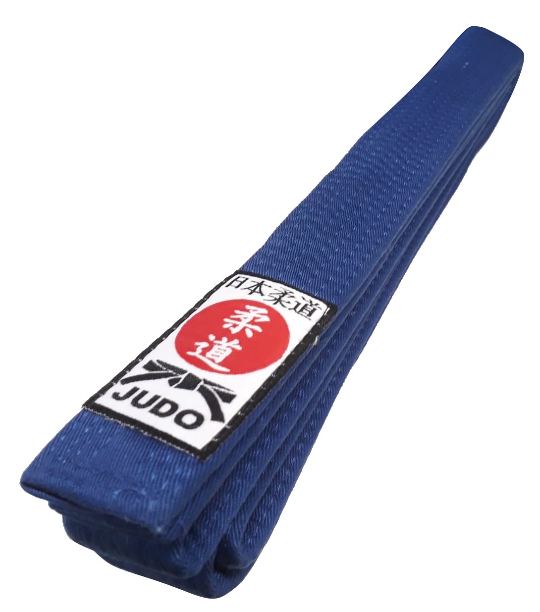 Judogürtel blau mit Judo-Label 350