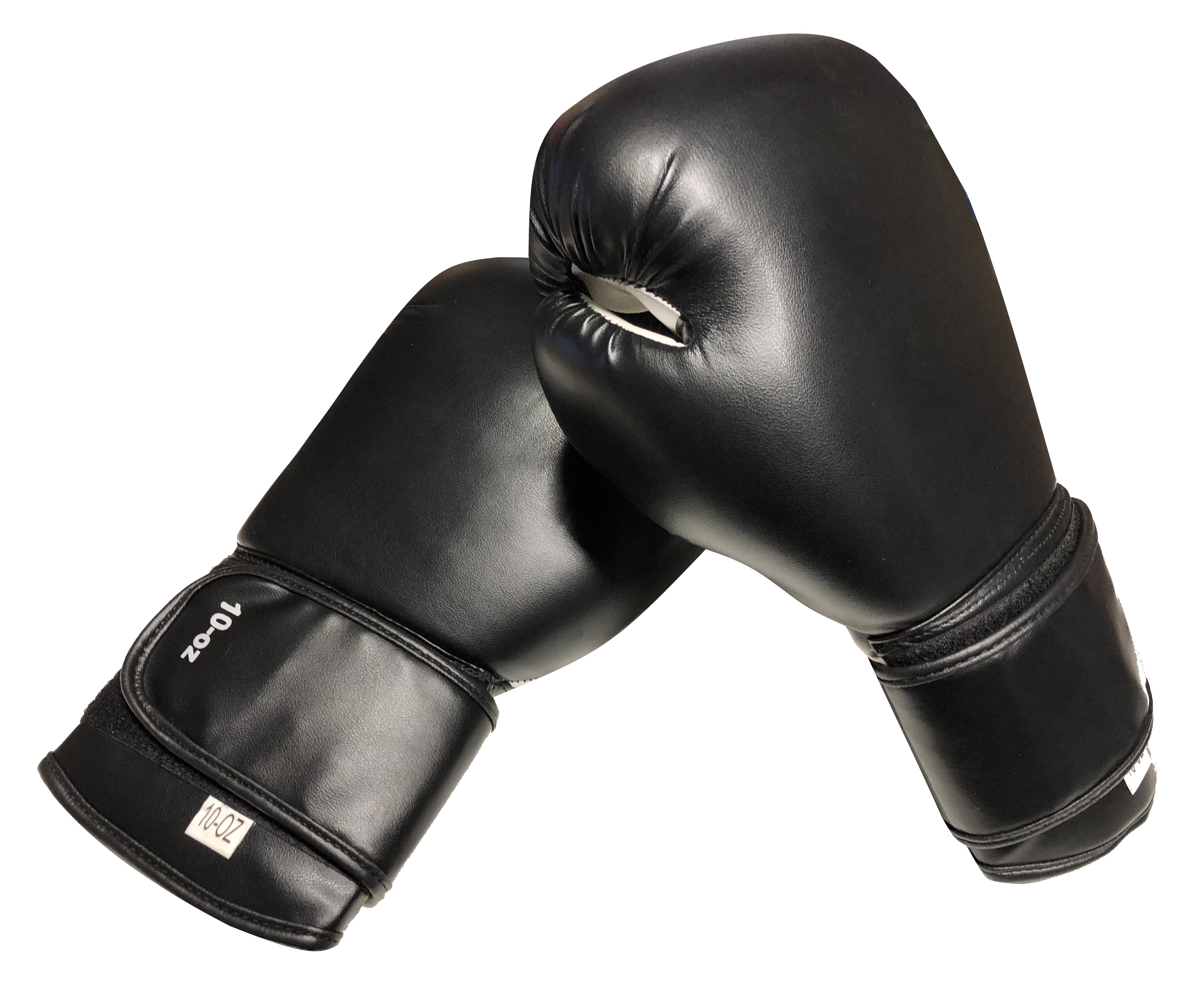Boxhandschuhe Kunstleder schwarz 12 Oz