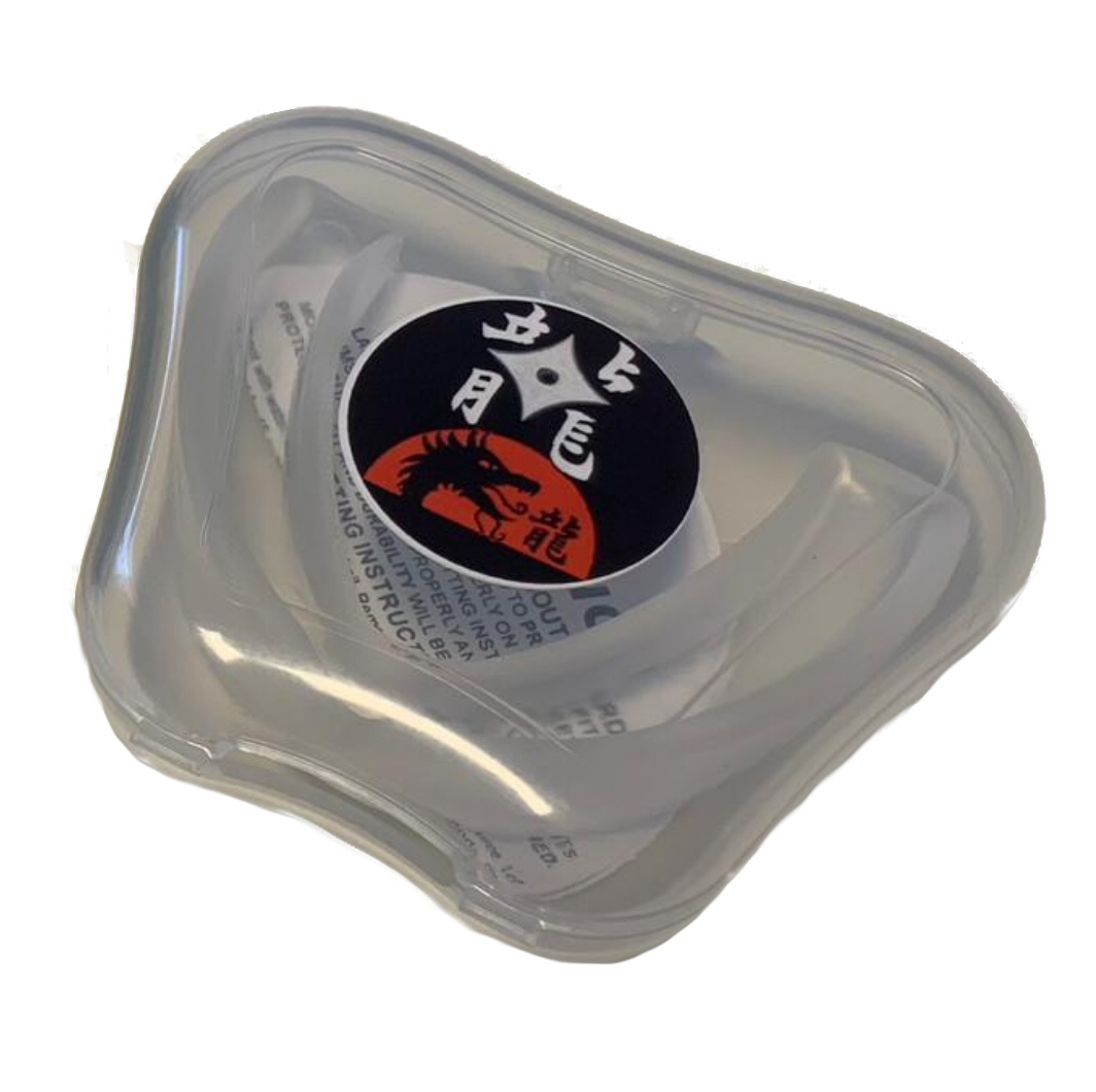Zahnschutz Budodrake Transparent inkl. Box