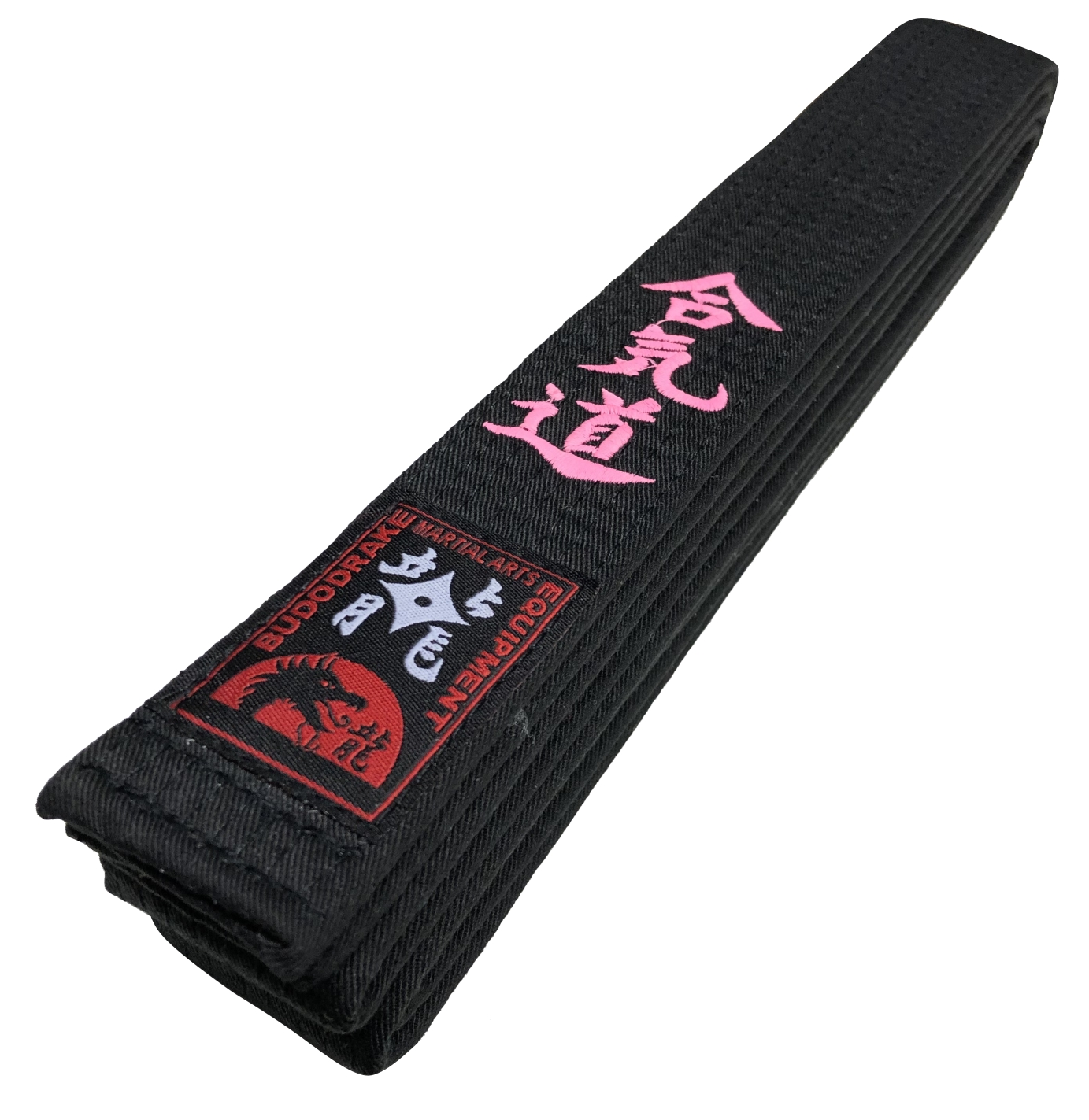 Aikido Dan Gürtel farbig bestickt