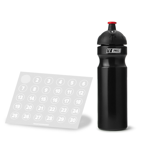 Klebeziffern für Trinkflaschen - Set (1-30)