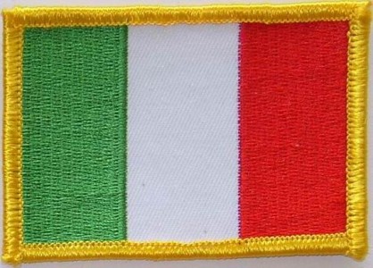 Aufnäher Flagge Italien