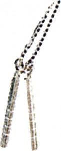 Halskette Nunchaku