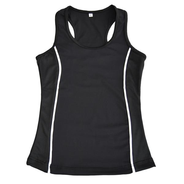 PX Ladies Stretch Boxingshirt Damen schwarz