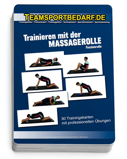Trainingskarten Faszienrolle
