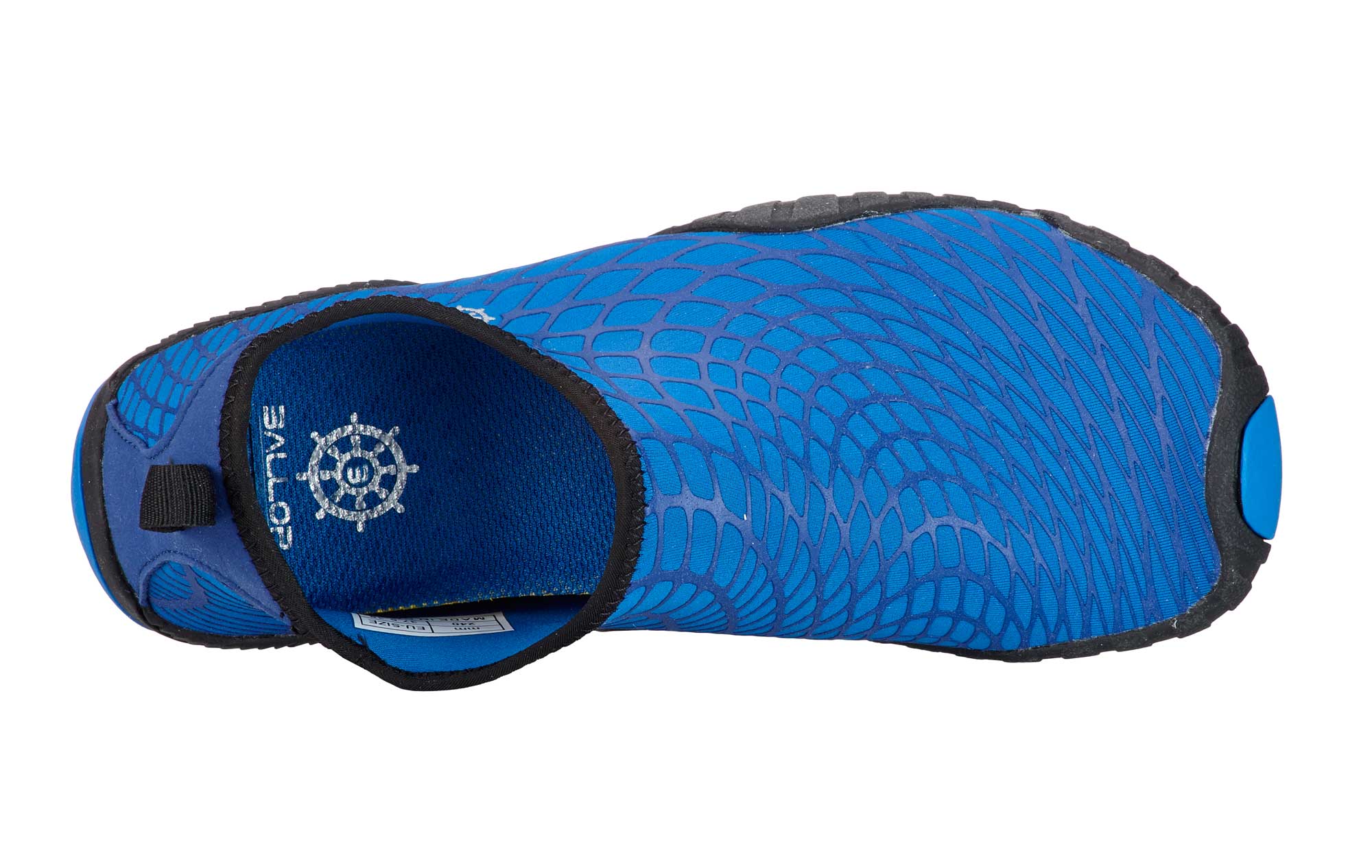 BALLOP Skinfit Spider blue Laufschuhe Barfußschuhe  46,5-47