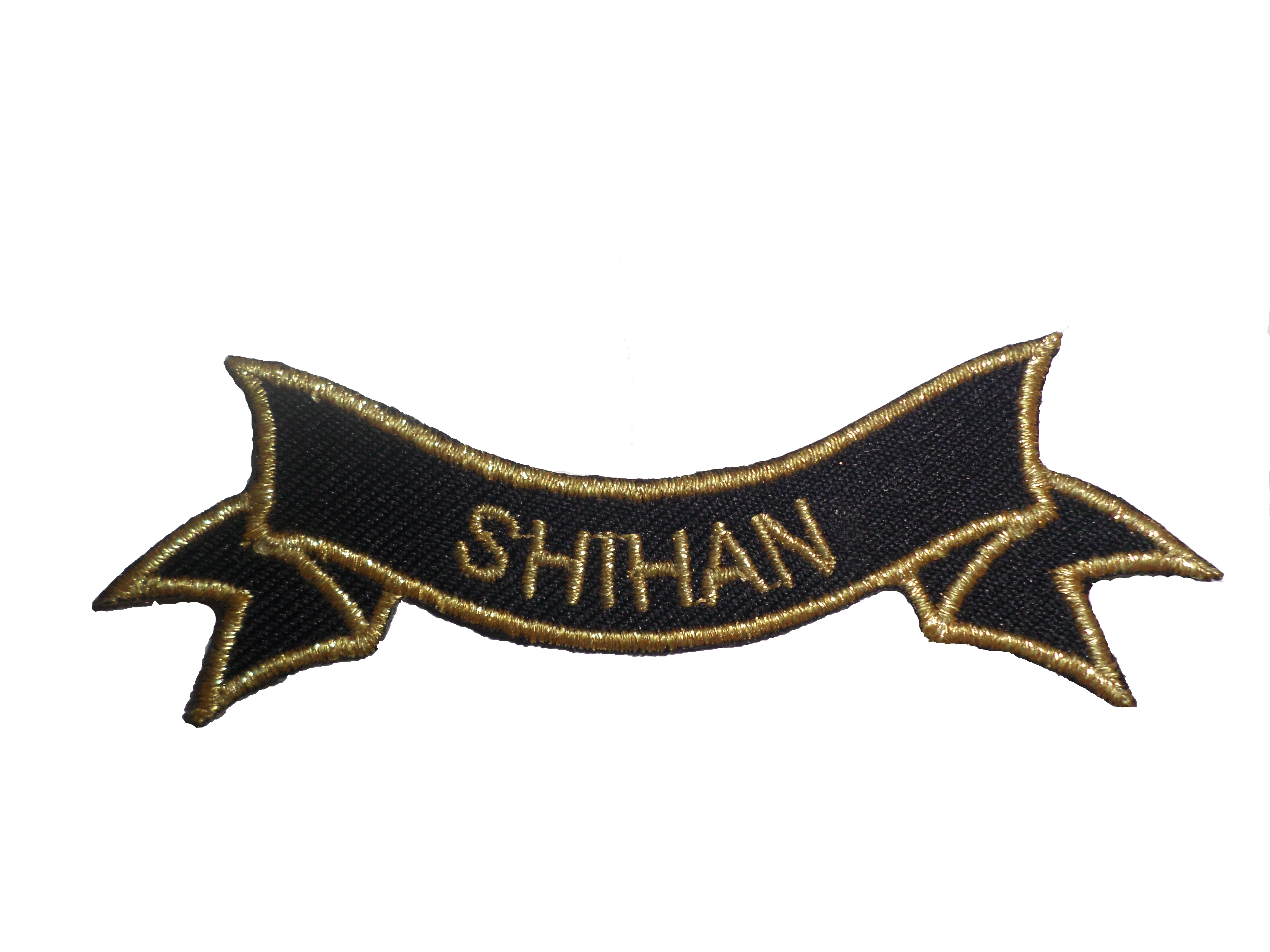 Zusatzaufnäher / Patch geschweift Chairman