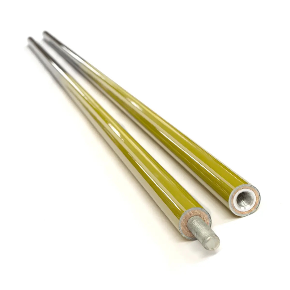 Bo-Stab Carbon zerlegbar konisch gelb/schwarz - 2 Teile