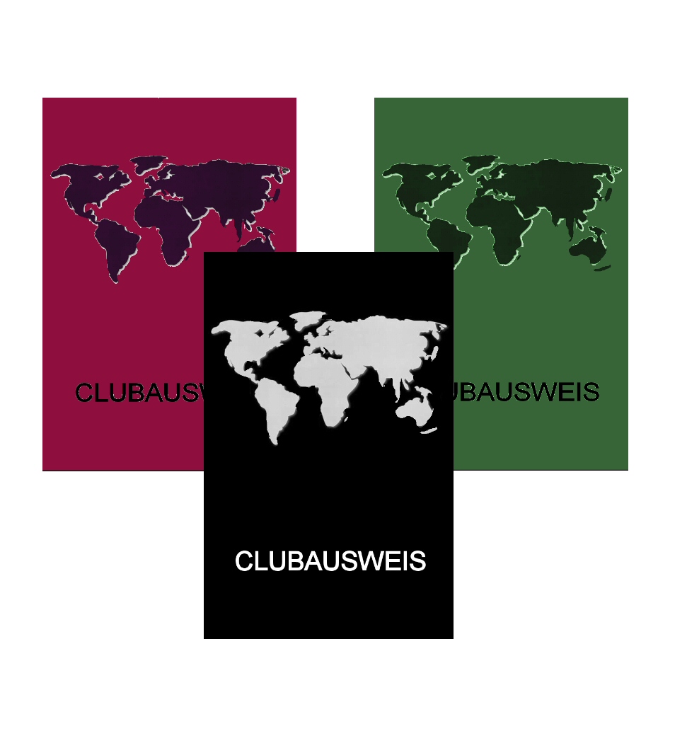 Clubausweis Mitgliedsausweis Deluxe (neutrale Version)