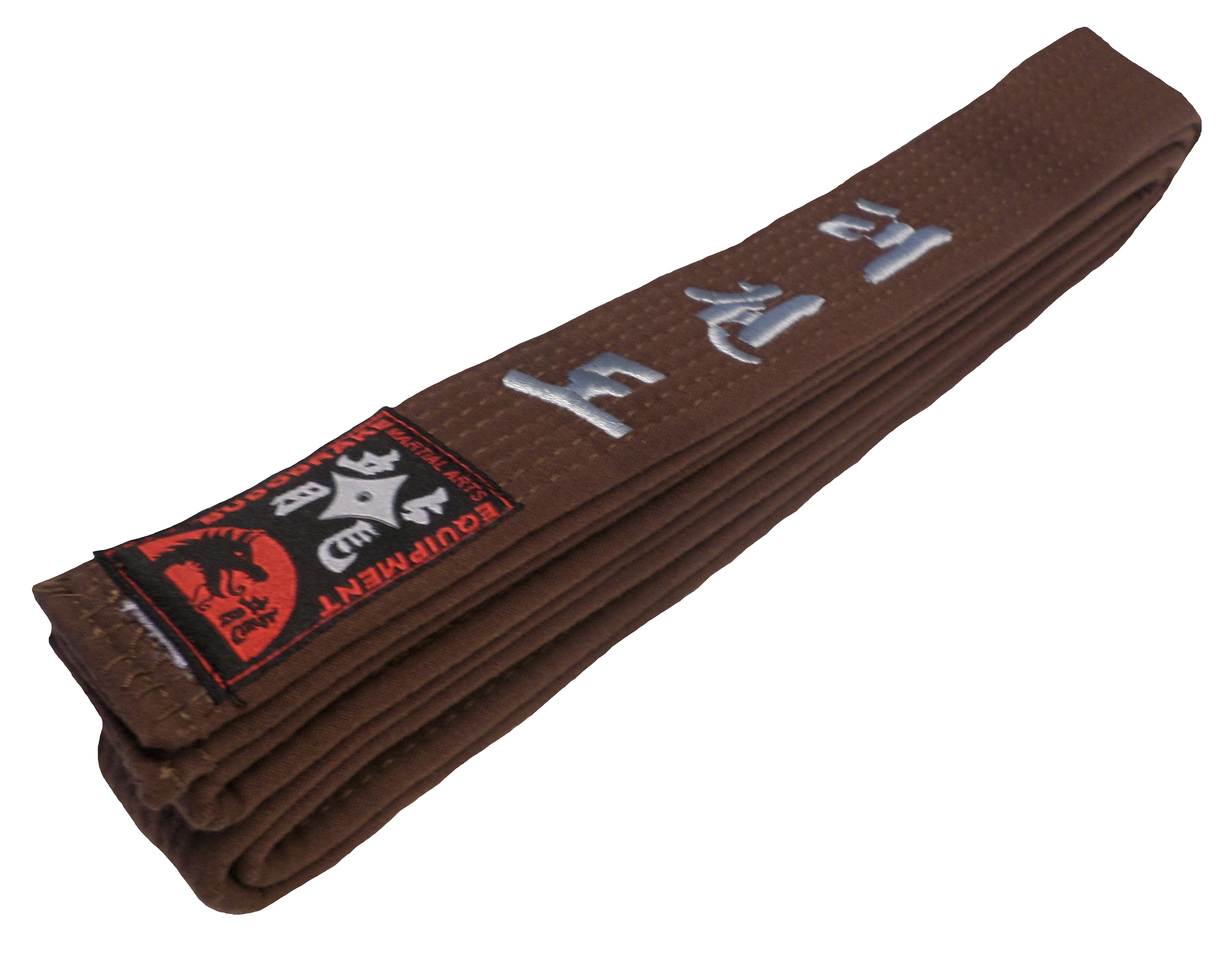 Braungurt bestickt mit Taekwondo 350