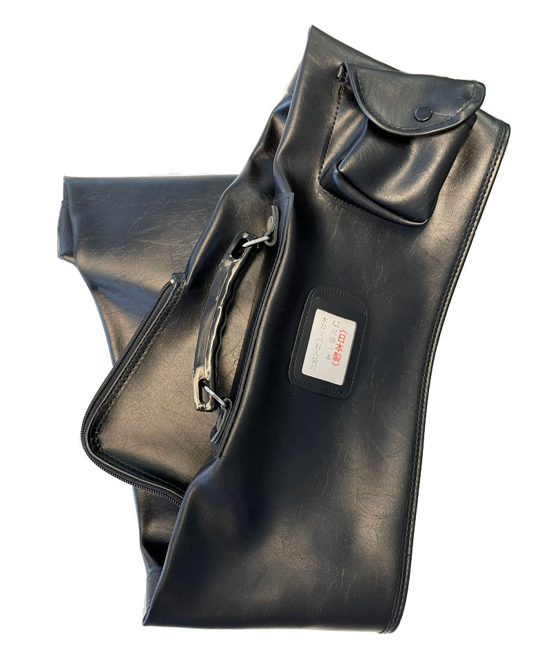 Aikido Waffentasche Deluxe Leder Japan