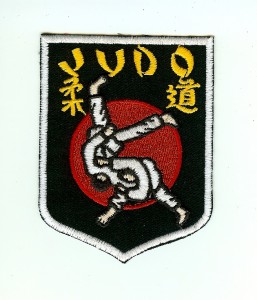 Judo Aufnäher Wappenform II
