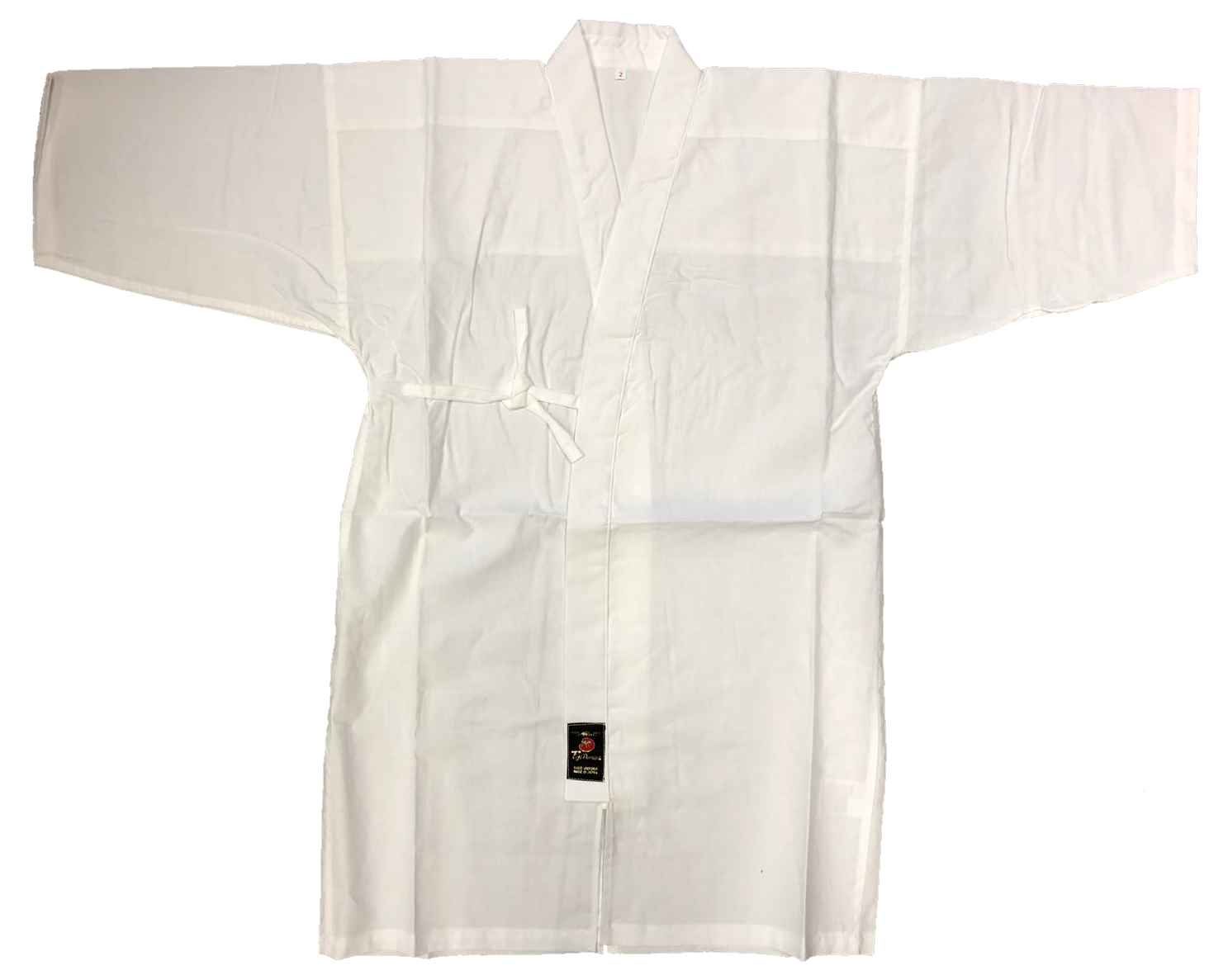 Hakama-Gi-Set, weiß-schwarz