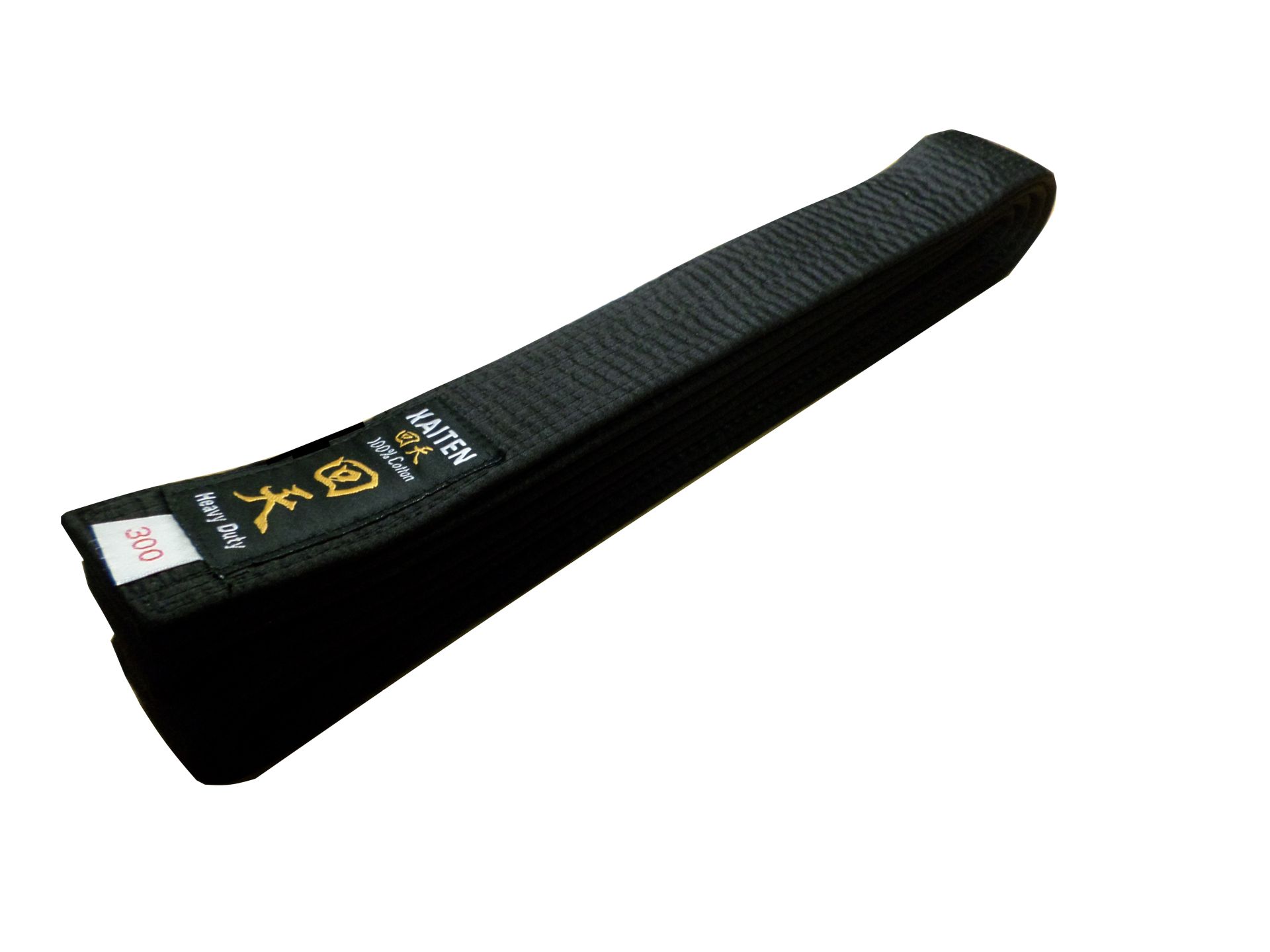 KAITEN Kunstseide Schwarzgurt Extra Dick