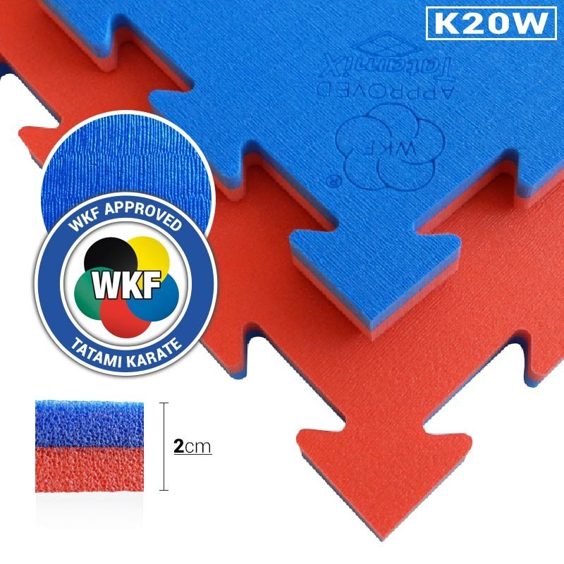 K20W KARATE Wendematte DELUXE mit WKF