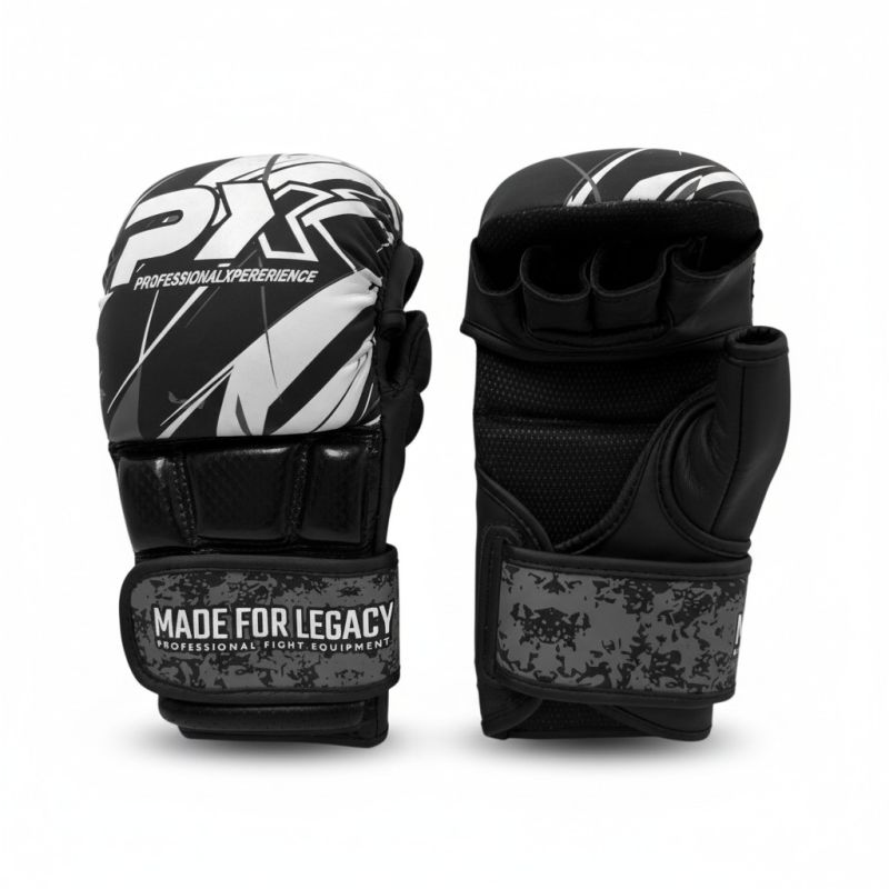 LEGACY PX MMA Handschutz Kunstleder, schwarz-grau
