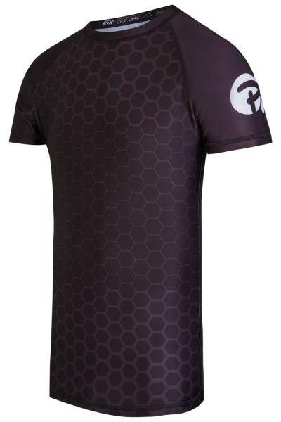 PX Rashguard kurzärmelig, schwarz-grau