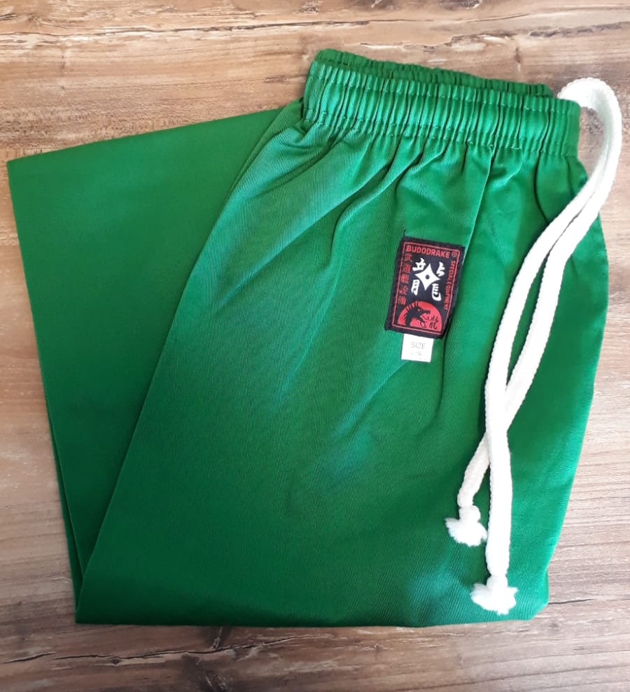 Capoeira Hose schlicht Grün
