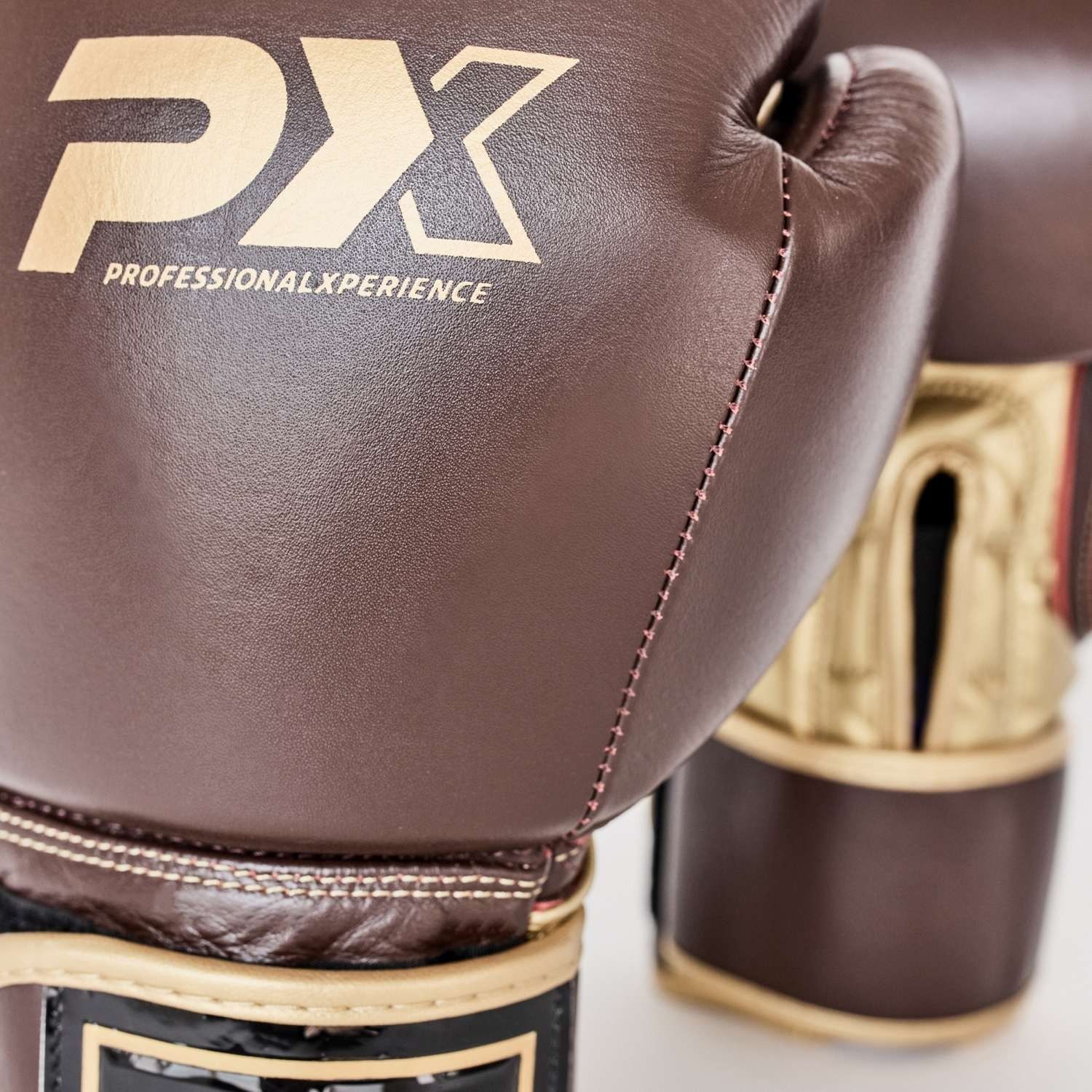 PX Boxhandschuh Braun-Gold