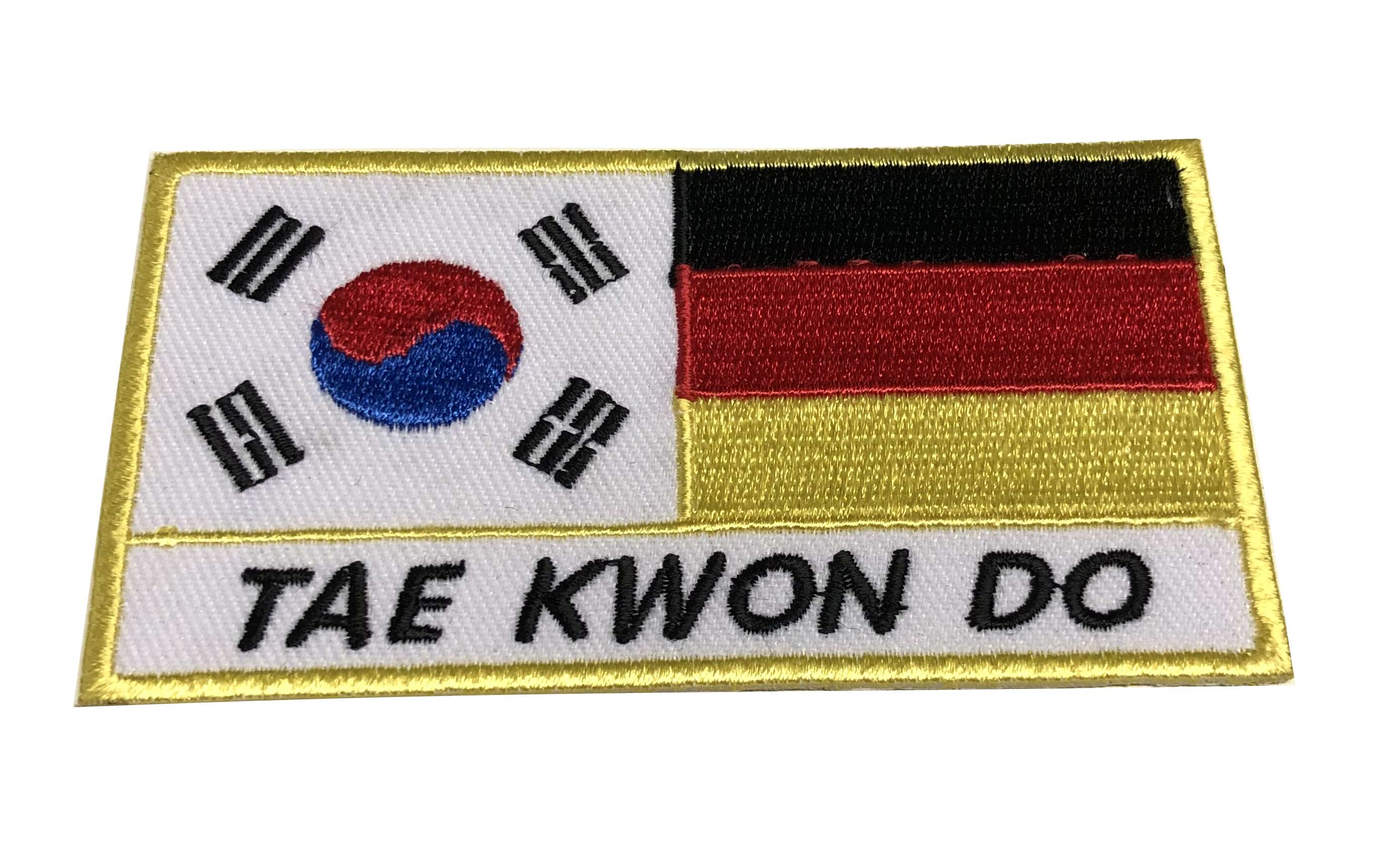 Taekwondo-Aufnäher Korea-Deutschland