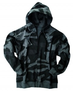 Jogging Kapuzenjacke splinter night Gr.3XL