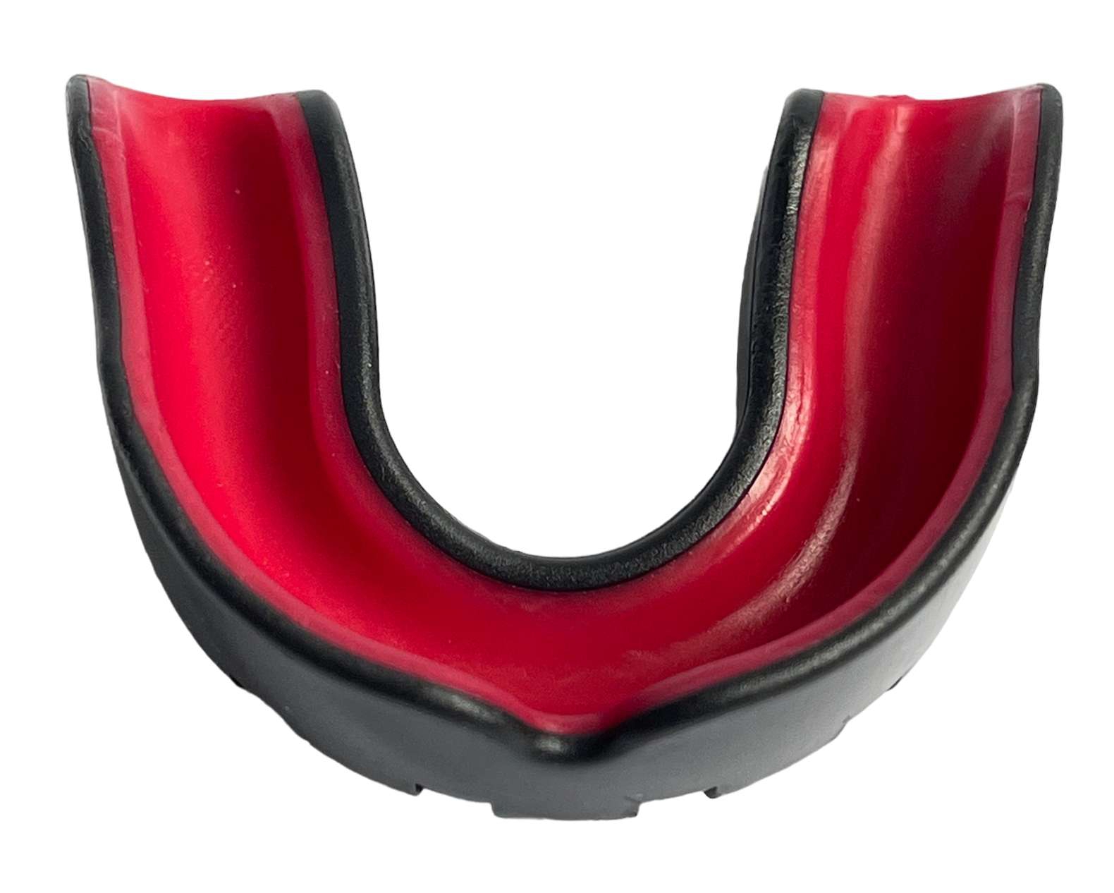 Zahnschutz 2-stufig schwarz-rot Senior