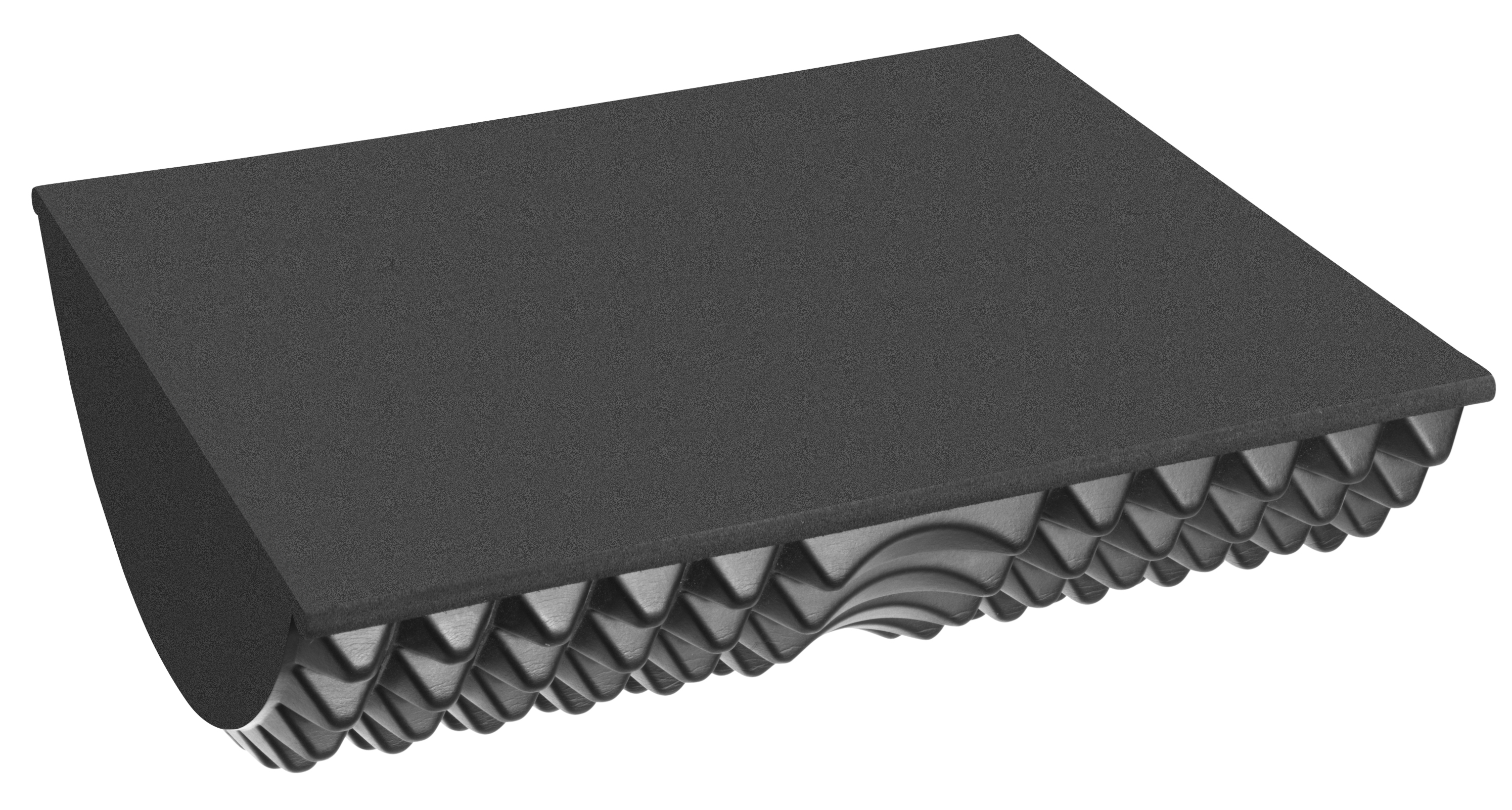 Trendy Ponte halbrunde Therapie-Rolle anthrazit