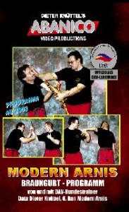 Modern Arnis BRAUNGURT Prüfungsprogramm - DVD