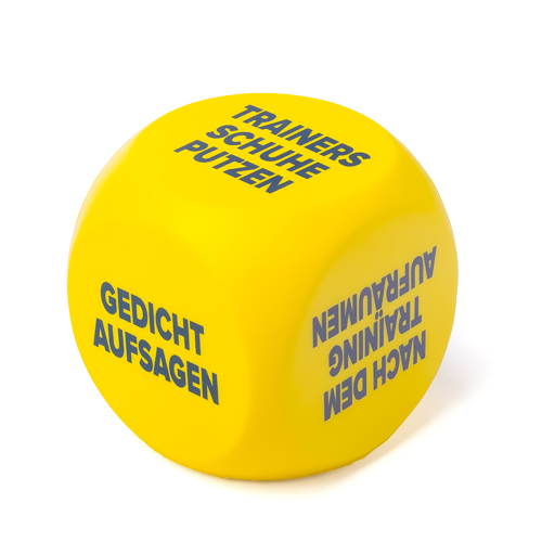 Trainingswürfel für Bestrafungen Senior