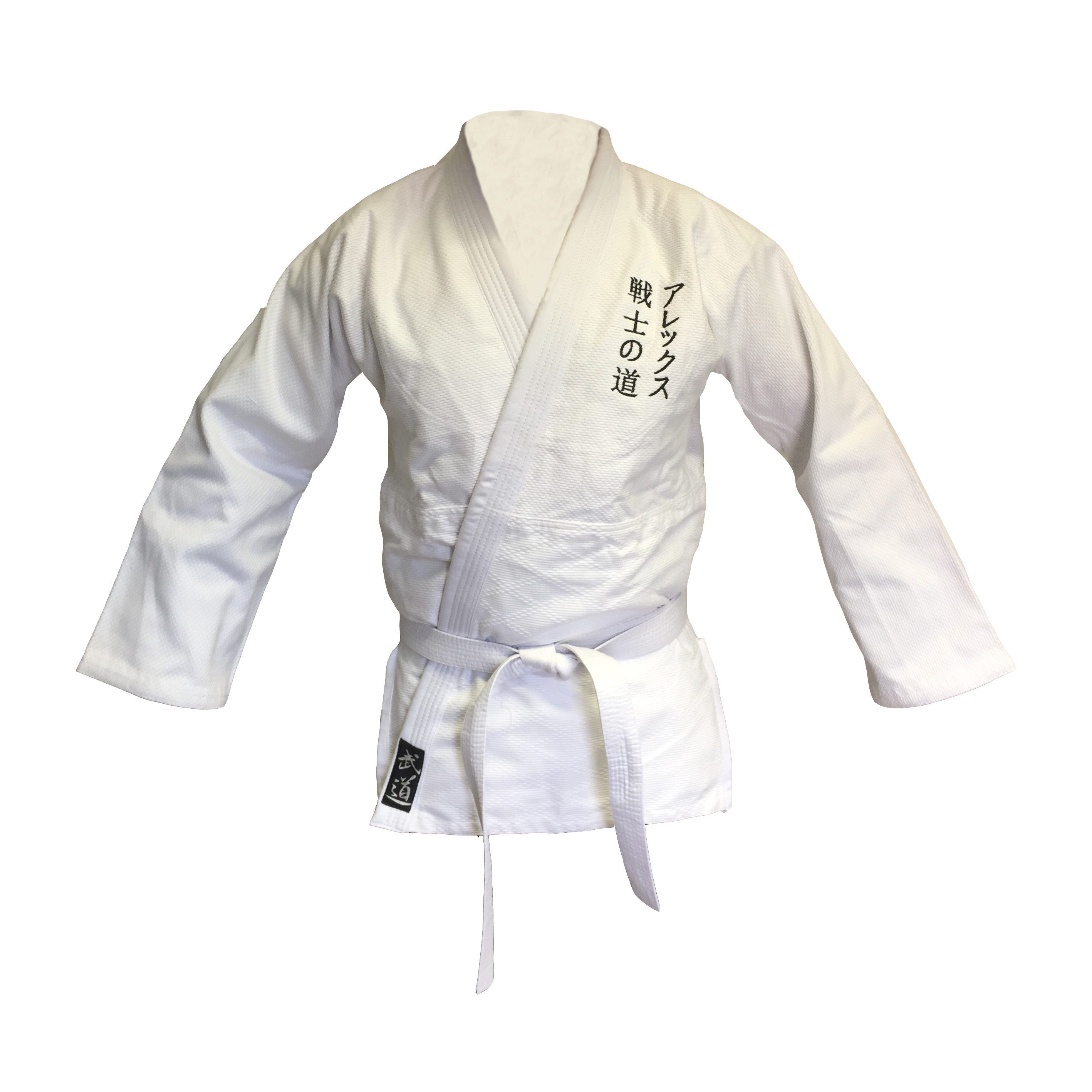 Anzug Bestickung auf Herzseite