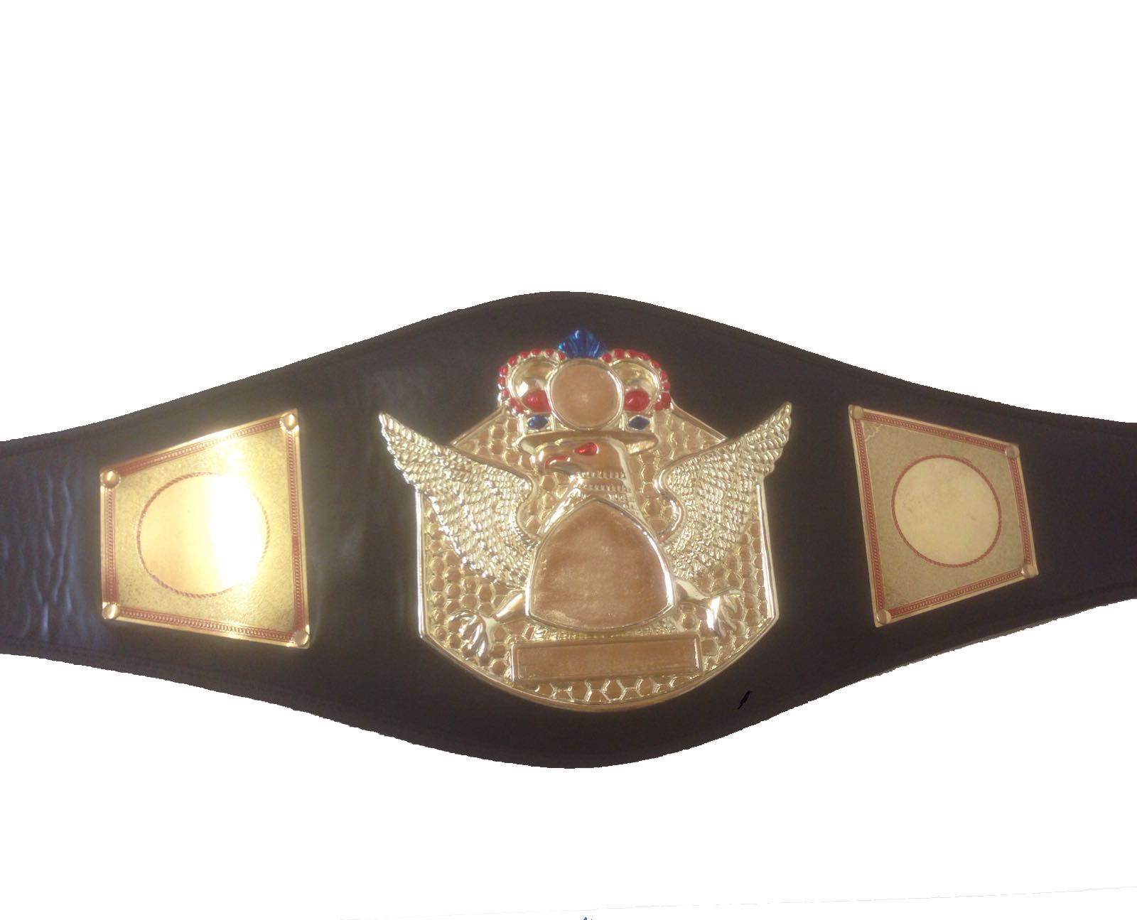 Champion Gürtel, schwarz, EAGLE & CROWN, Nylex (C-005)